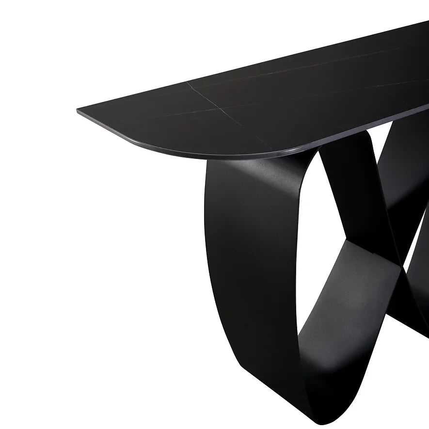 Infinity-Console Table-Nero