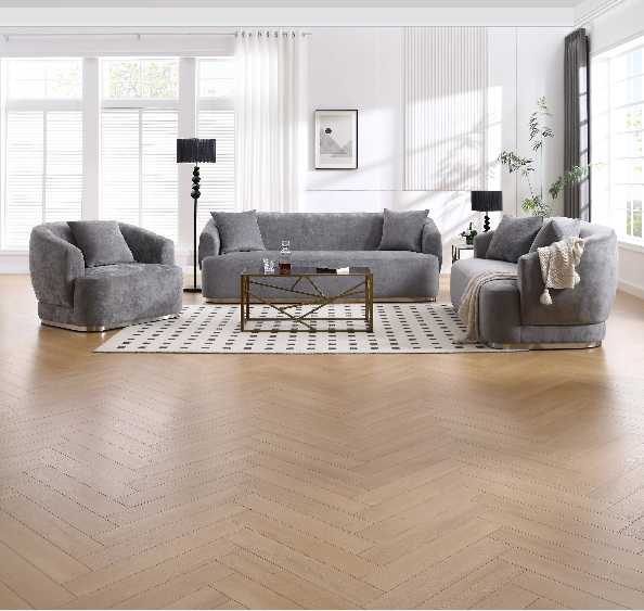 Image of 3-Piece Navi Sofa Set With 5 Cushions