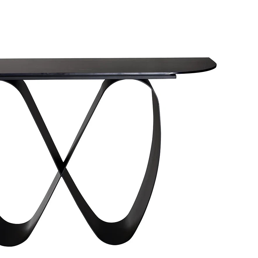 Infinity-Console Table-Nero