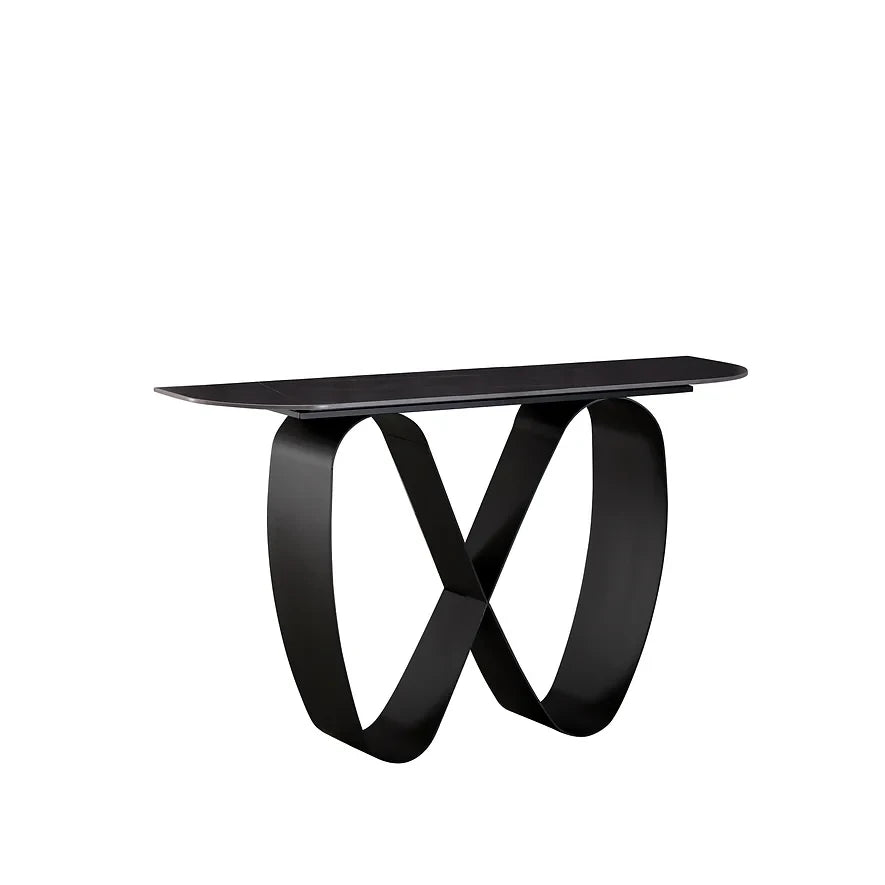 Infinity-Console Table-Nero