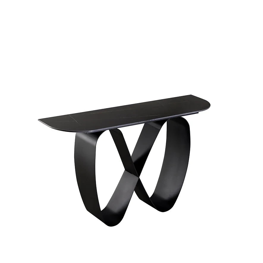 Infinity-Console Table-Nero
